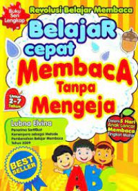 Image of Belajar cepat membaca tanpa mengeja